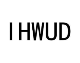 IHWUD商标原图 第25类服装鞋帽