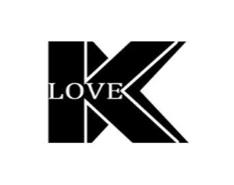 LOVE K商标原图 第25类服装鞋帽