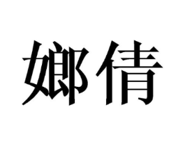 嫏倩商标原图 第25类服装鞋帽