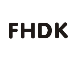 FHDK商标原图 第25类服装鞋帽