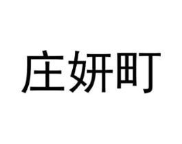 庄妍町商标原图 第25类服装鞋帽