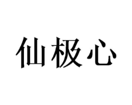 仙极心商标原图 第25类服装鞋帽
