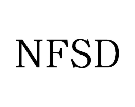 NFSD商标原图 第25类服装鞋帽