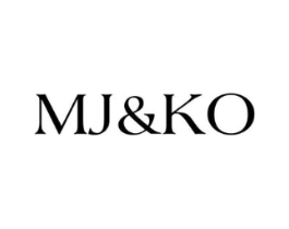 MJ&KO商标原图 第25类服装鞋帽