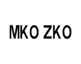MKO ZKO商标原图 第25类服装鞋帽