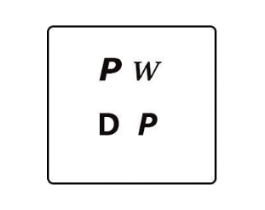 PWDP商标原图 第25类服装鞋帽