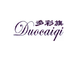 多彩旗商标原图 第25类服装鞋帽