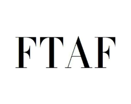 FTAF商标原图 第25类服装鞋帽