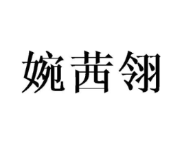 婉茜翎商标原图 第25类服装鞋帽