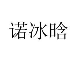 诺冰晗商标原图 第25类服装鞋帽