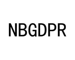NBGDPR商标原图 第25类服装鞋帽