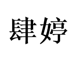 肆婷商标原图 第25类服装鞋帽