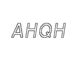 AHQH商标原图 第25类服装鞋帽