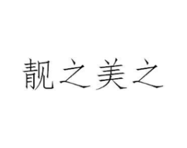 靓之美之商标原图 第25类服装鞋帽