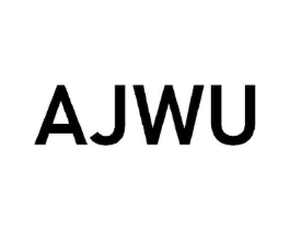AJWU商标原图 第25类服装鞋帽