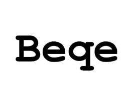 BEQE商标原图 第25类服装鞋帽