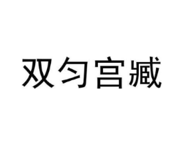 双匀宫臧商标原图 第25类服装鞋帽