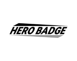 HERO BADGE商标原图 第25类服装鞋帽
