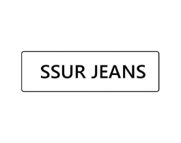 SSUR JEANS商标原图 第25类服装鞋帽