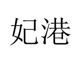 妃港商标原图 第25类服装鞋帽