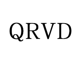 QRVD商标原图 第25类服装鞋帽
