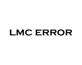 LMC ERROR商标原图 第25类服装鞋帽