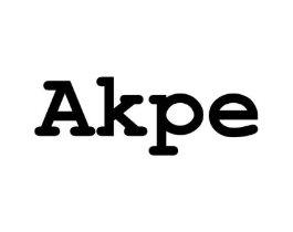AKPE商标原图 第25类服装鞋帽
