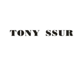 TONY SSUR商标原图 第25类服装鞋帽