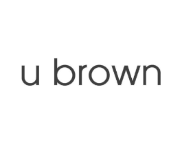U BROWN商标原图 第25类服装鞋帽