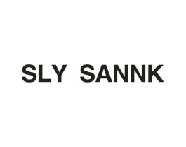 SLY SANNK商标原图 第25类服装鞋帽