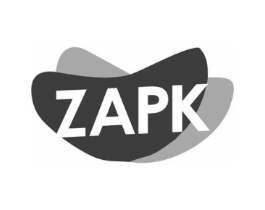 ZAPK商标原图 第25类服装鞋帽