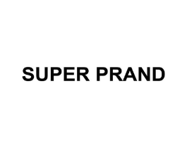 SUPER PRAND商标原图 第25类服装鞋帽