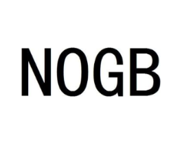 NOGB商标原图 第25类服装鞋帽