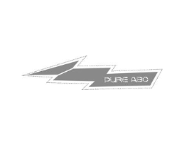 PURE ABC商标原图 第25类服装鞋帽