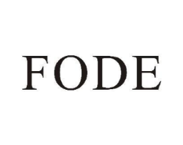FODE商标原图 第25类服装鞋帽