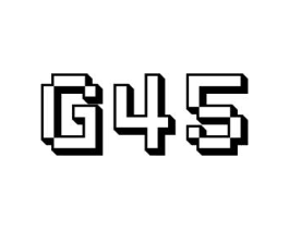 G45商标原图 第25类服装鞋帽