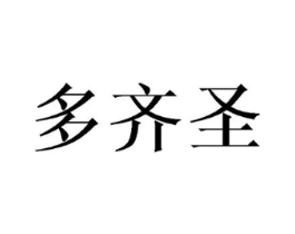 多齐圣商标原图 第25类服装鞋帽
