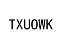 TXUOWK商标原图 第25类服装鞋帽