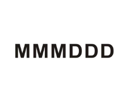 MMMDDD商标原图 第25类服装鞋帽
