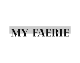 MY FAERIE商标原图 第25类服装鞋帽