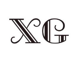 XG商标原图 第25类服装鞋帽