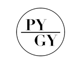 PYGY商标原图 第25类服装鞋帽