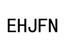 EHJFN商标原图 第25类服装鞋帽