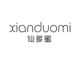 仙多蜜商标原图 第25类服装鞋帽