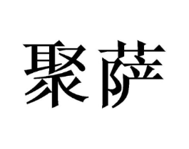 聚萨商标原图 第25类服装鞋帽