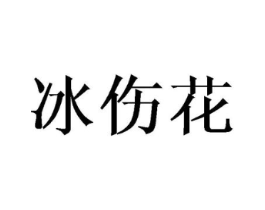 冰伤花商标原图 第25类服装鞋帽
