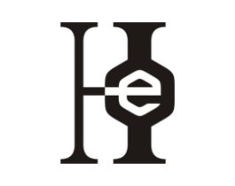 HE商标原图 第25类服装鞋帽