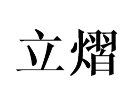 立熠商标原图 第25类服装鞋帽