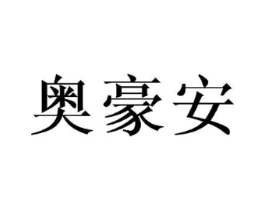 奥豪安商标原图 第25类服装鞋帽