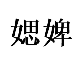 媤婢商标原图 第25类服装鞋帽